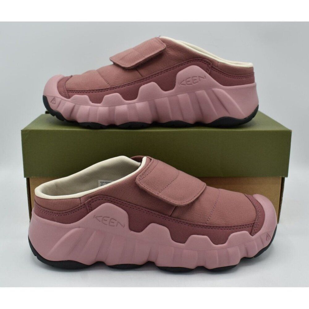 Keen Womens Size 9 Hypowser Wrap Rose Brown Pink Slip On Mules Shoes - Picture 9 of 12